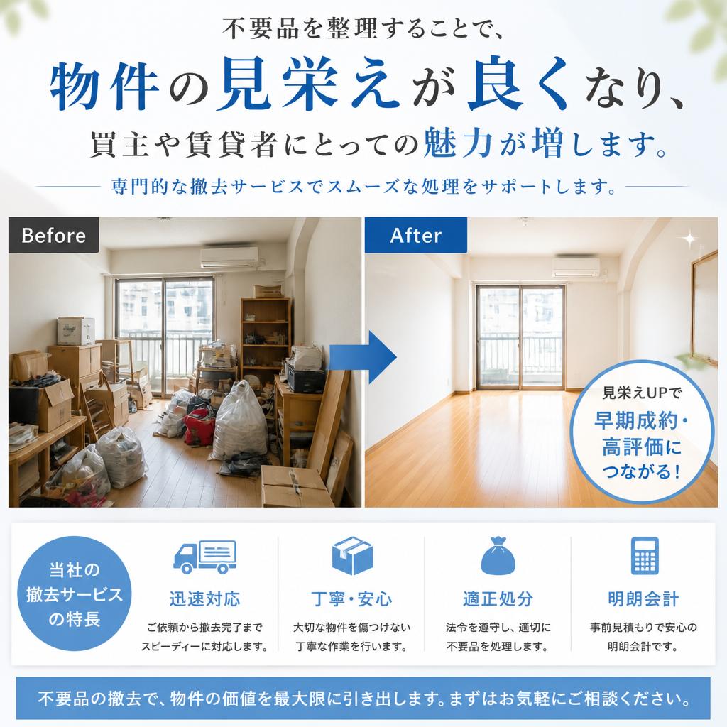 不要品撤去の重要性