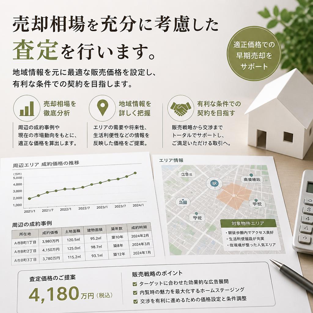 市場調査で適正価格を提案