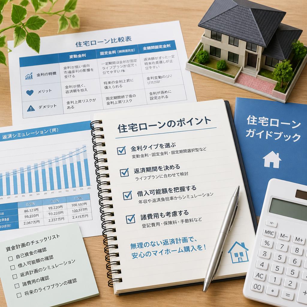 住宅ローンの選択肢と活用法