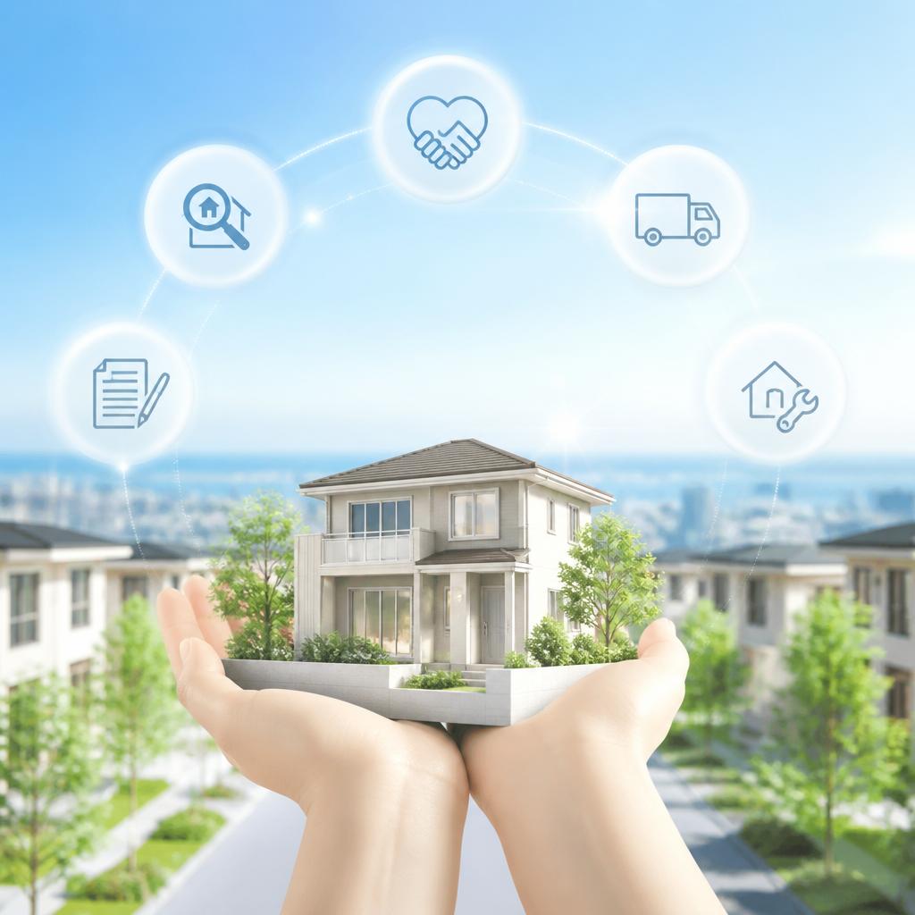 安心してお住み替えを！トータルサポートであなたの家選びをお手伝い